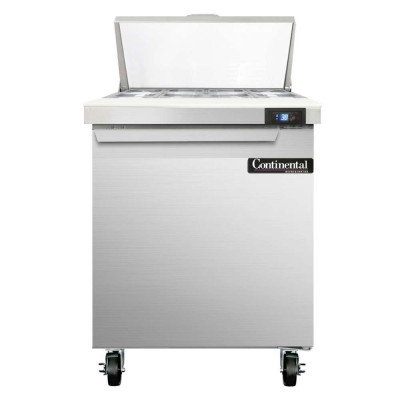 Continental SW27-8, Refrigerated Counter, Sandwich / Salad Unit
