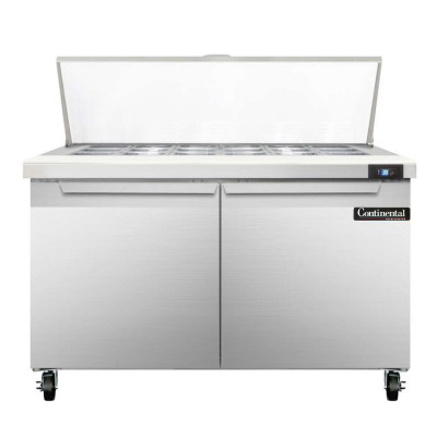 Continental SW48-18M, Refrigerated Counter, Mega Top Sandwich / Salad Unit