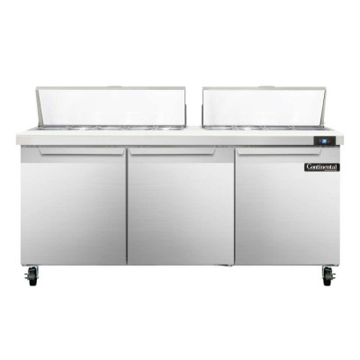 Continental SW72-18, Refrigerated Counter, Sandwich / Salad Unit