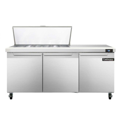 Continental SW72-18M, Refrigerated Counter, Mega Top Sandwich / Salad Unit