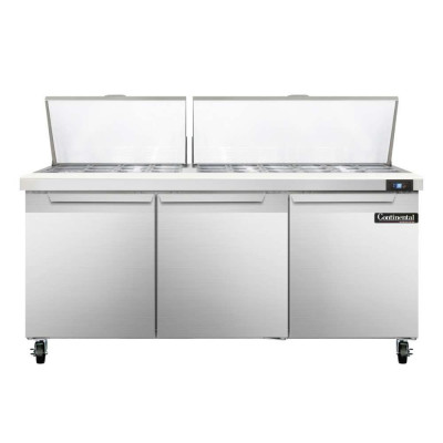Continental SW72-30M, Refrigerated Counter, Mega Top Sandwich / Salad Unit