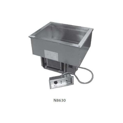 Delfield N8681P 6-Pan Drop-In Hot/Cold Food Well | 1/3 HP