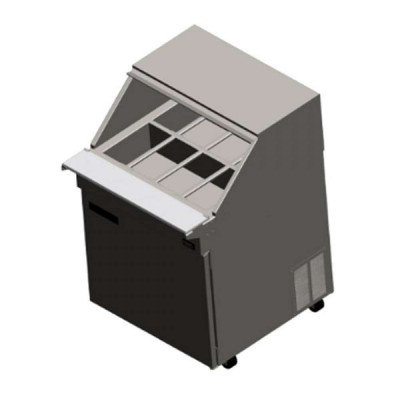 Delfield  F18MC32-FSP, Refrigerated Counter, Mega Top Sandwich / Salad Unit