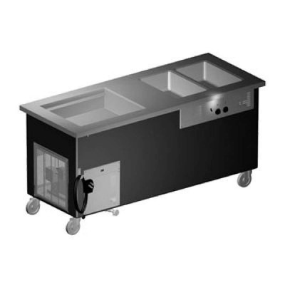 Delfield  KH2CR-74-BP, Serving Counter, Hot & Cold