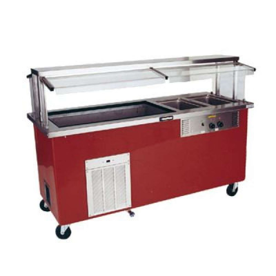Delfield  KH3CR-96-BP, Serving Counter, Hot & Cold