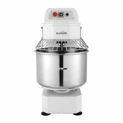 Eurodib LM40T 40 qt. 1 Speed Spiral Dough Mixer | 185 RPM