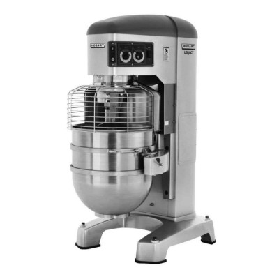 Hobart HL1400-1STD 140 qt. 4 Speed Floor Mixer w/Bowl Guard | 5 HP