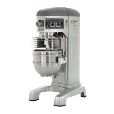 Hobart HL600-1STD 60 qt. 4 Speed Floor Mixer w/Bowl Guard | 2.7 HP