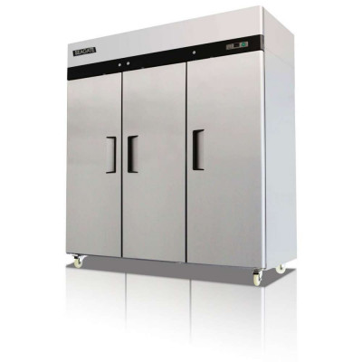 SEAGATE S-3F 3 Door Bottom Mount Reach-In Commercial Freezer | 72 Cu. Ft.