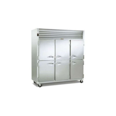 Traulsen Dealer's Choice G31000 6 Half Door Top Mount Reach-In Freezer | 69.1 Cu. Ft.