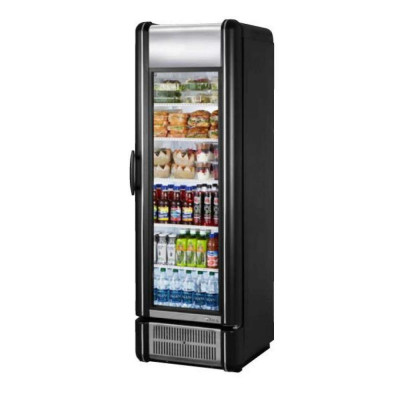 True GDM-15-RTO-HC-LD 1-Glass Swing Door Retro Vintage Merchandiser Refrigerator