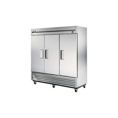 True TS-72F-HC 3 Door Bottom Mount Reach-In Freezer | 72 Cu. Ft.