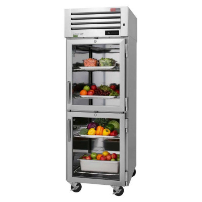 Turbo Air PRO-26-2R-G-N Half Glass Door Reach-in Refrigerator