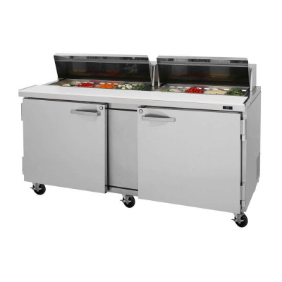 Turbo Air PST-72-N Refrigerated Counter Sandwich / Salad Unit | 18 Pans