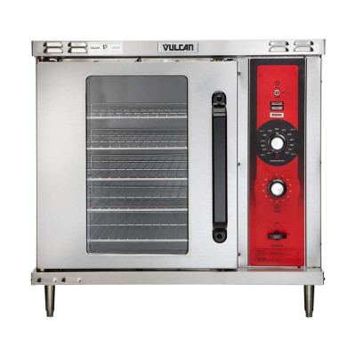 Vulcan GCO2D Single Deck Half Size Gas Convection Oven | 25,000 BTU