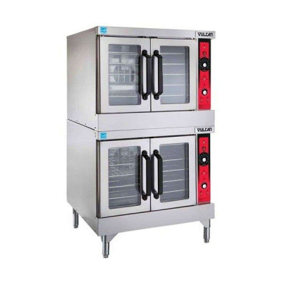 Vulcan VC66GC Double Deck Gas Convection Oven | 100,000 BTU