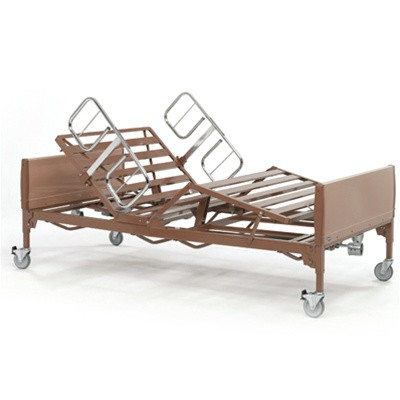 Invacare BAR750 Expandable Bariatric 750 Lb. Capacity Bed Frame W/ Half-Length Rails