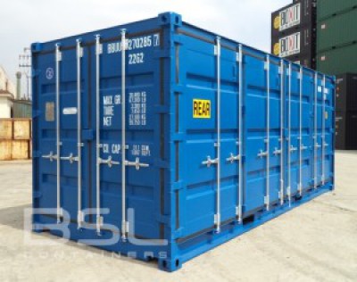 BSL 20' Open Side Shipping Container