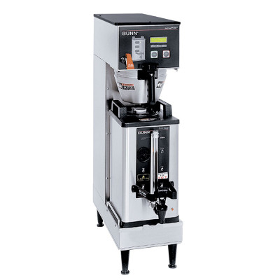 Bunn SINGLE SH DBC Satellite Coffee Brewer, Upper Faucet, Stainless, 120 240v/1ph