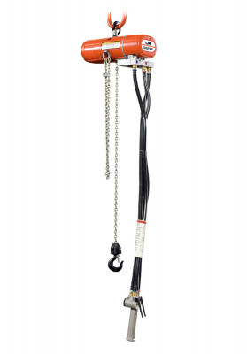 CM SHOPAIR AIR CHAIN HOIST (300lb Capacity)