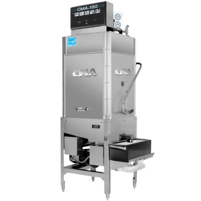 CMA Dishmachines CMA-180TC Single Rack High Temperature Tall Corner Dishwasher - 208/240V, 1 Phase