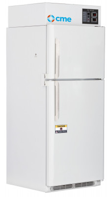 CME CMEB-REF/FRZ-16-SG 16 CU. Ft. Premier Pharmacy Combination Refrigerator/Freezer; 2 Solid Doors