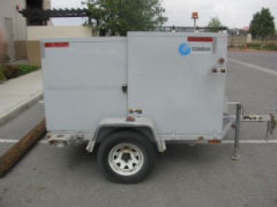 Condux Fiber Optic Cable Puller Trailer with Read Out