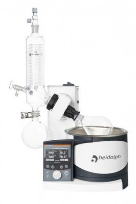 Heidolph Hei-VAP Precision Rotary Evaporator Hand Lift G5 Dry-Ice Condenser Standard Glassware