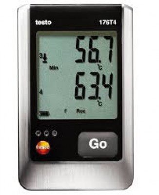 Data Logger / Thermometer w/ UL Sensor Testo, 176T2