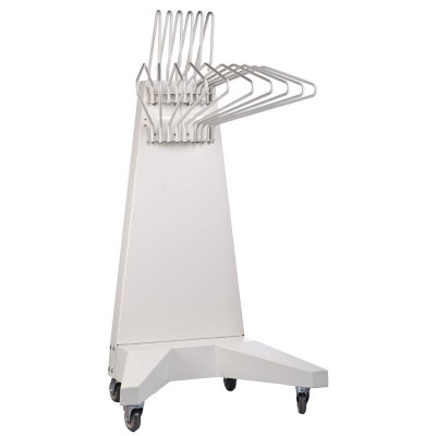 InFab 683408 Rack/Mobile/Deluxe 10-Arm/Includes Glove Rack (683409)
