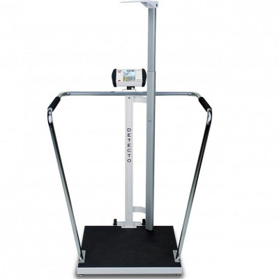 Detecto 6857DHR EMR-READY Bariatric Scale W/ Digital Height Rod
