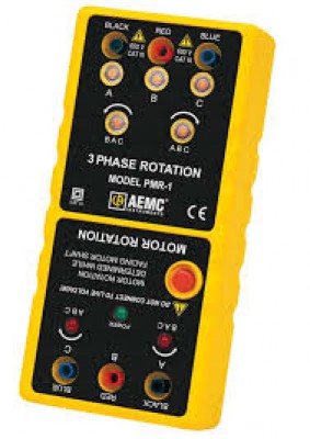 AEMC PMR-1 Phase & Motor Rotation Tester