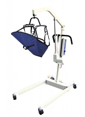 Drive Bariatric Electric Patient Lift With Rechargeable Battery and Four Point Cradle