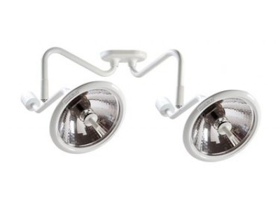 Ritter 255-003 LED Procedure Light, Dual Ceiling Mount - 8'