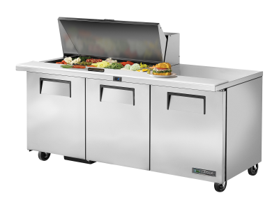True TSSU-72-18M-B-HC Refrigerated Prep Table