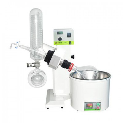 LabTech EV311 Rotary Evaporator Diagonal Condenser PTFE Coated Stainless Steel Bath