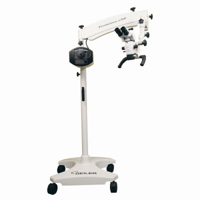 Seiler Evolution XR6 0-220 Floor Model w/ LED Dental Surgical Microscope DSLR Camera Package