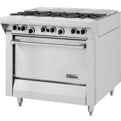 Garland M43FTR Master Series Natural Gas 3 Burner 34