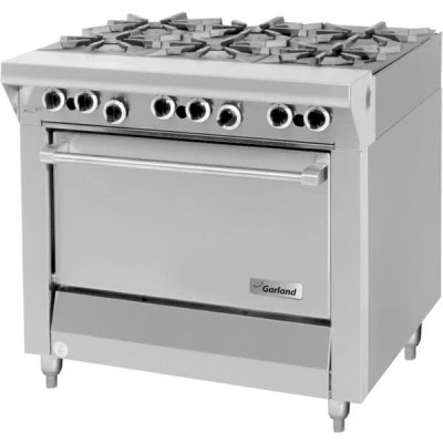 Garland M43S Master Series Natural Gas 6 Burner 34