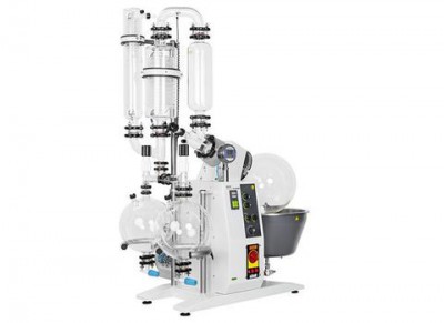 Buchi Rotavapor R-220 EX T4 400V Large-Scale Rotary Evaporator RB-Reflux Bullfrog 6L evaporating flask 2 Dual receiving flasks 2 x 10L