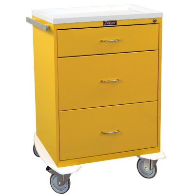 HARLOFF 6510 INFECTION CONTROL CART W/KEY LOCK, STANDARD PACKAGE