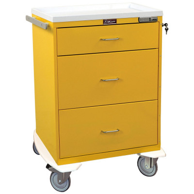 HARLOFF 7511 INFECTION CONTROL CART W/MECH. PUSH. LOCK, SPECIALTY PACKAGE