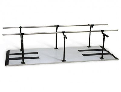 Hausmann 1386 Bariatric Parallel Bars, Height & Width Adjustable