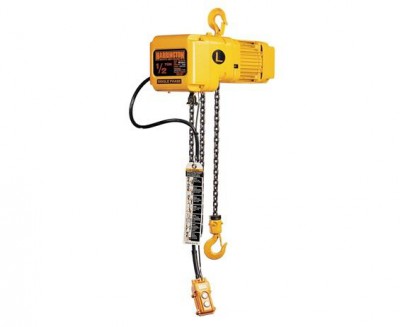 Harrington HEAVY DUTY SINGLE PHASE HOIST (20' With Motorized Trolley) (3T Capacity)