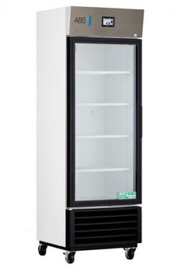 American BioTech Supply TempLog Premier Laboratory Glass Door Refrigerator (19 cu ft) (Left Hinge)