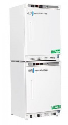 American BioTech Supply Premier Combination Refrigerator and Freezer (9 Cu Ft) (Right Hinge) (Manual Defrost) (Solid Door)