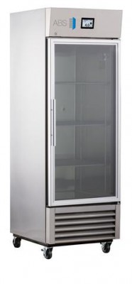 American BioTech Supply TempLog Premier Stainless Steel Validation Refrigerator (23 cu ft) (Glass Door)
