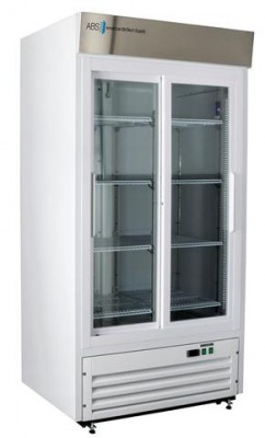 American BioTech Supply Standard Laboratory Glass Door Refrigerator (33 cu ft)