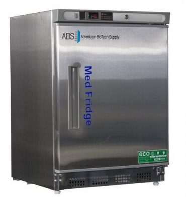 American BioTech Supply Premier Pharmacy Undercounter SS Refrigerator (Left Hinge)