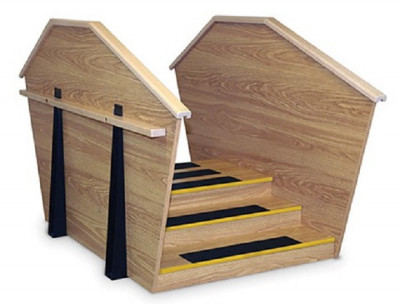 Hausmann 1564 Bariatric ADA Two-Sided Staircase